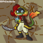 A lovely Lightfest gift from Courtney's friend @PhDedede!