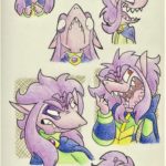 Courtney's friend Random reports that their sketchbook was infiltrated by a sharkman. Look, we claim no responsibility for his actions.